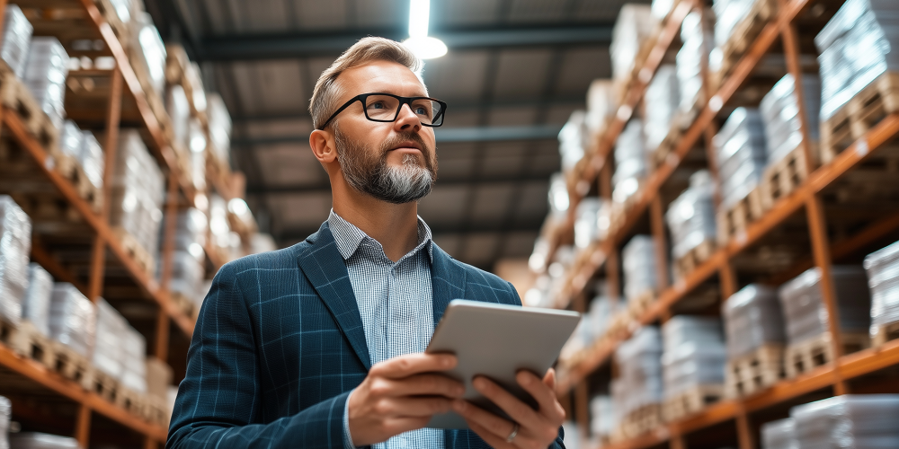 Spigot Tech Systems - Fiber Optic in a warehouse